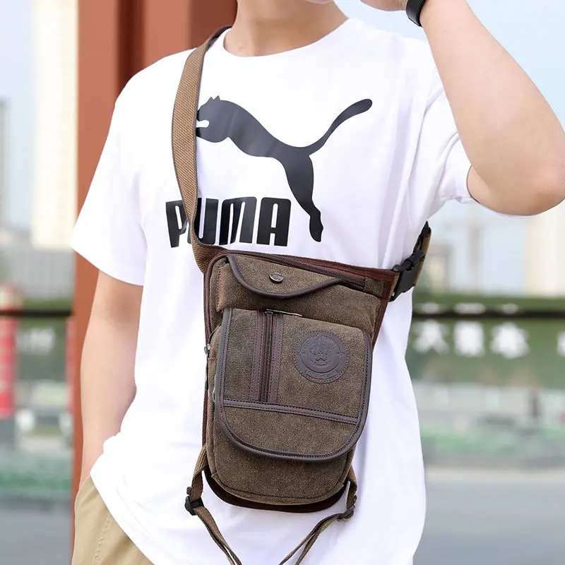 

Outdoor Camping Bag Military Tactics Waist Bag Men's Motorcycle Sport Shoulder Bag Fitness Exercise Mobile Phone Waist Pack