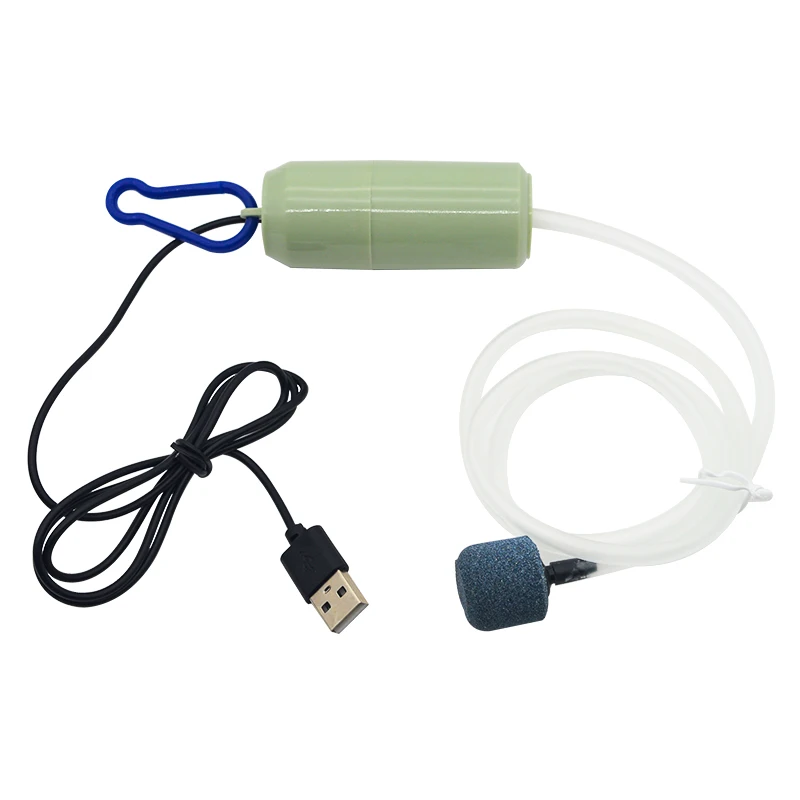 

Aquarium Oxygen Air Pump Fish Tank USB Silent Air Compressor Aerator Portable Mini Small Oxygenator Aquarium Accessories 5v 1W