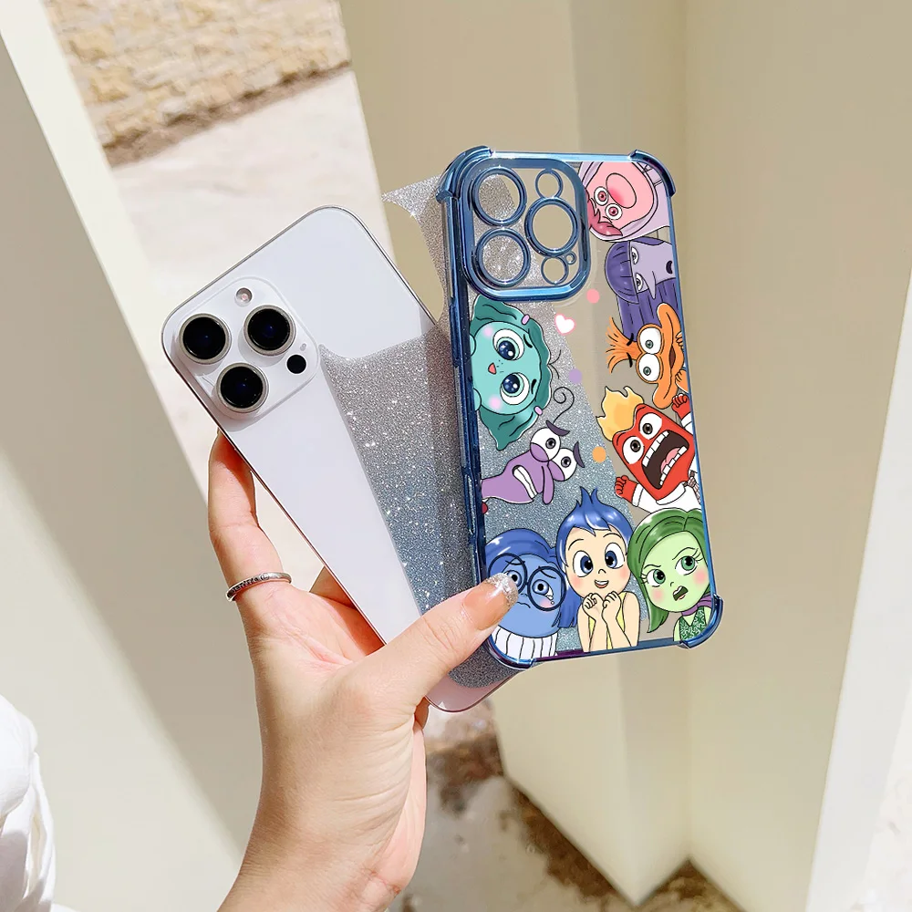 Милый чехол для телефона Inside Out с 2 узорами Xiaomi 14 13 Redmi 10 10C 9 K50 Note 12 Poco F4 F5 X5 X3 4G 5G