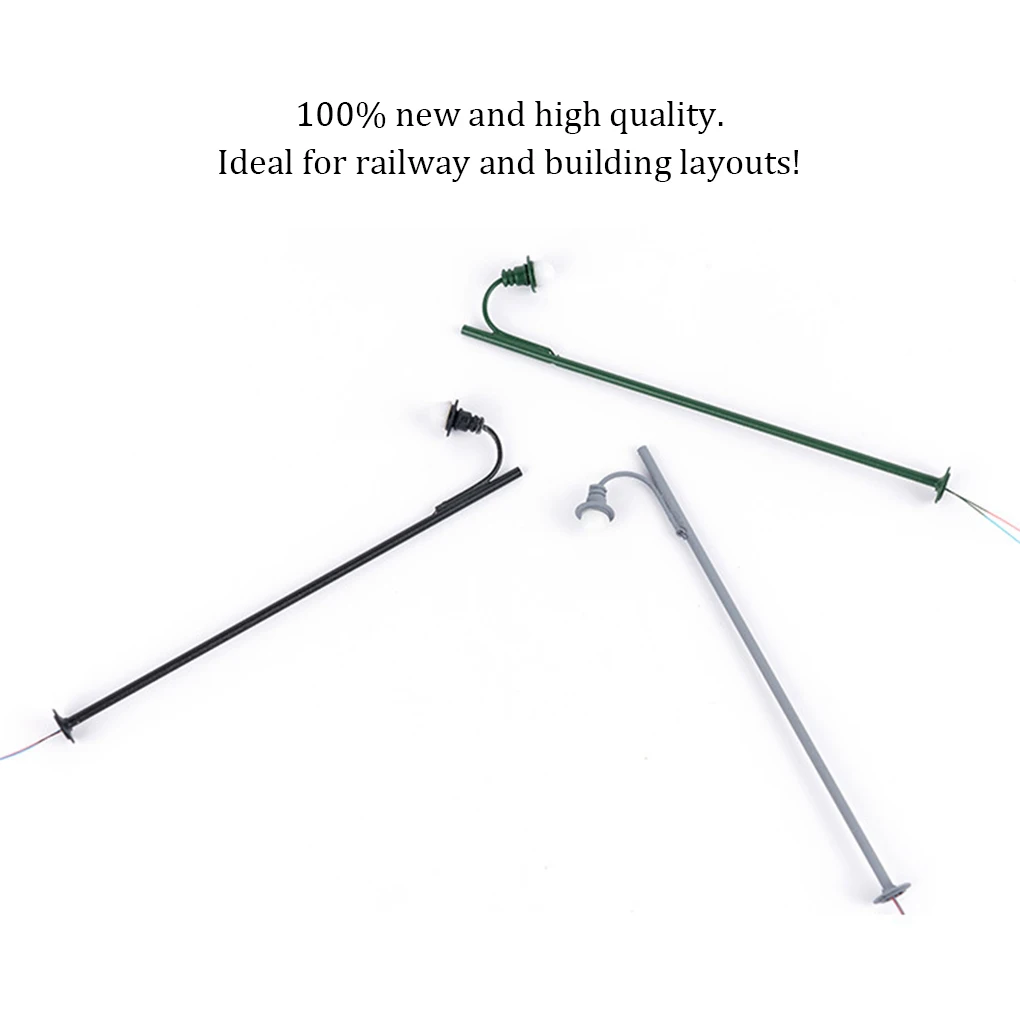 

Модели лампы для железнодорожной дороги, пригодные для носки светильники для двора «сделай сам», декоративные аксессуары, ландшафт, серый и белый цвет