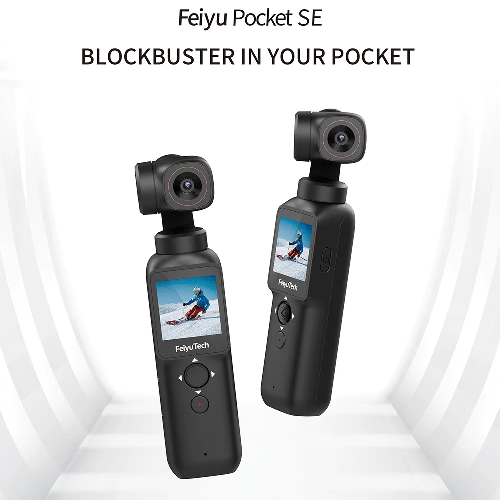 FeiyuTech 2022 новая Feiyu Pocket SE ручная 3-осевая стабилизированная карданный подвес 4K