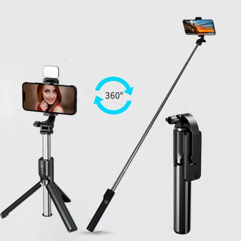 

Беспроводная селфи-палка 3 в 1 с Bluetooth, складной мини-штатив, расширяемый монопод с дистанционным управлением для iPhone, IOS, Android