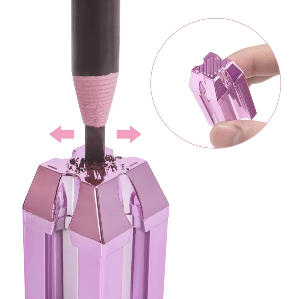 

Purple Professional Eyebrow Pencil Flattening Tool Knife Sharpening / Drawing Line Eyebrow Pencil Sharpener Base Tattoo Supplies