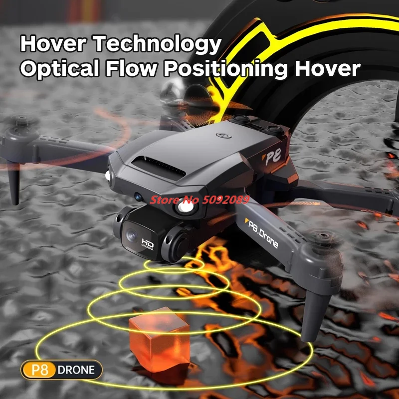 4K двойная камера ESC Wi-Fi FPV четырехстороннее инфракрасное предотвращение