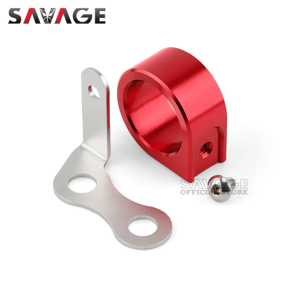 Передний спидометр кабель тормозной шланг направляющий зажим мотоцикл CNC для HONDA