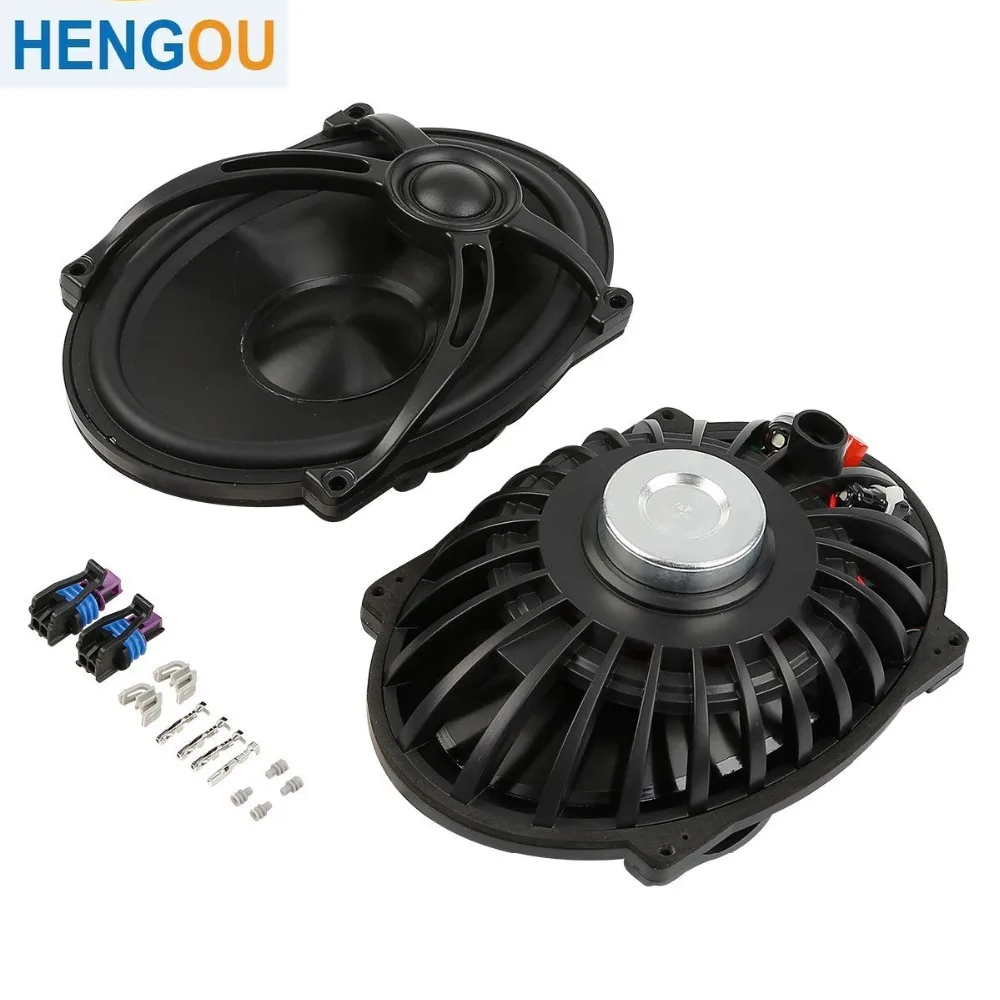 

Мотоциклетный динамик с крышкой сиденья 5x7 дюймов для Touring Road King Electra Glide Street Glide 1994-2023 2019 2017