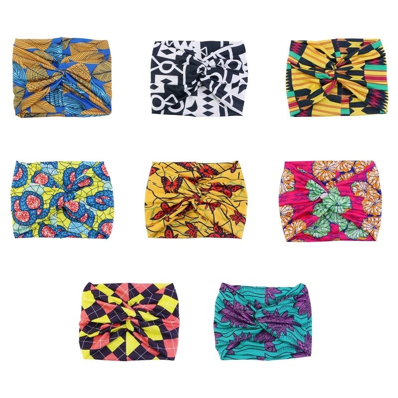 

Durable Color Matching Yoga Headband Wide-brimmed Elastic Hairbands Hair Decor