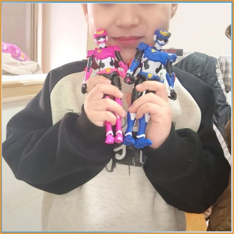 Фото Новая оригинальная фигурка Miniforce Super Police Force 2026 года, модель-игрушка, подарок для фанатов и детей №3