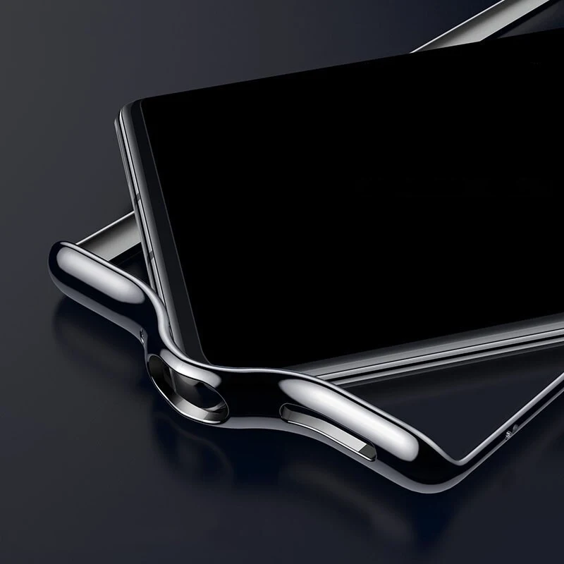 Чехол для Huawei Honor Note 10 мягкий прозрачный чехол с лазерным покрытием Роскошный из