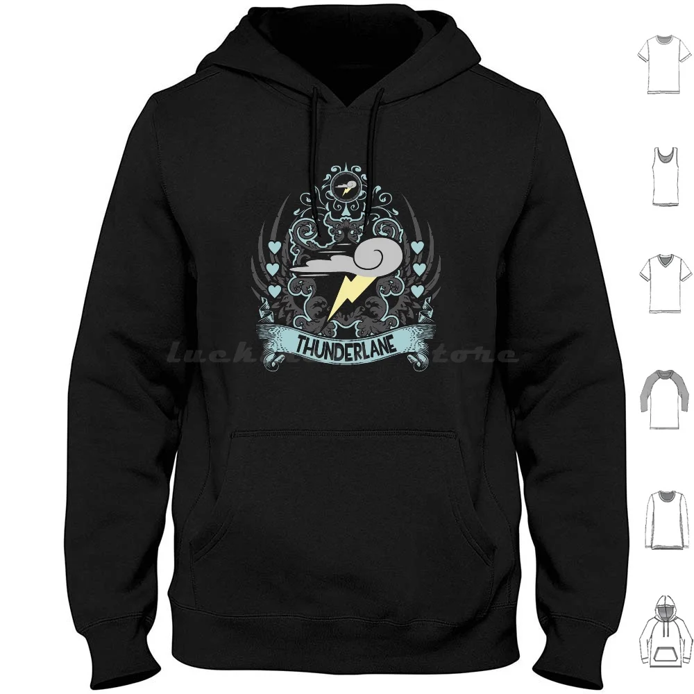 

Thunderlane-Limited Edition Hoodie cotton Long Sleeve My Little Brony Bronies Pegasisters Mlp Friendship Is Magic Equestria