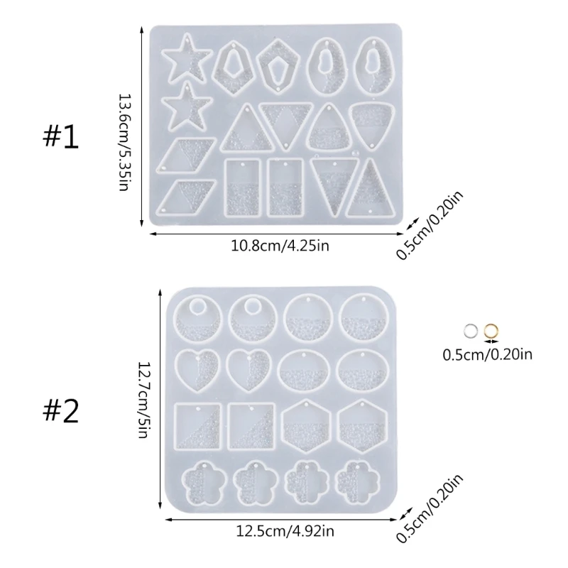 

Геометрические серьги «сделай сам» в виде водной волны, силиконовая эпоксидная форма «сделай сам», брелок, подвеска, ювелирные изделия, форма для рукоделия, подарок на день Святого Валентина