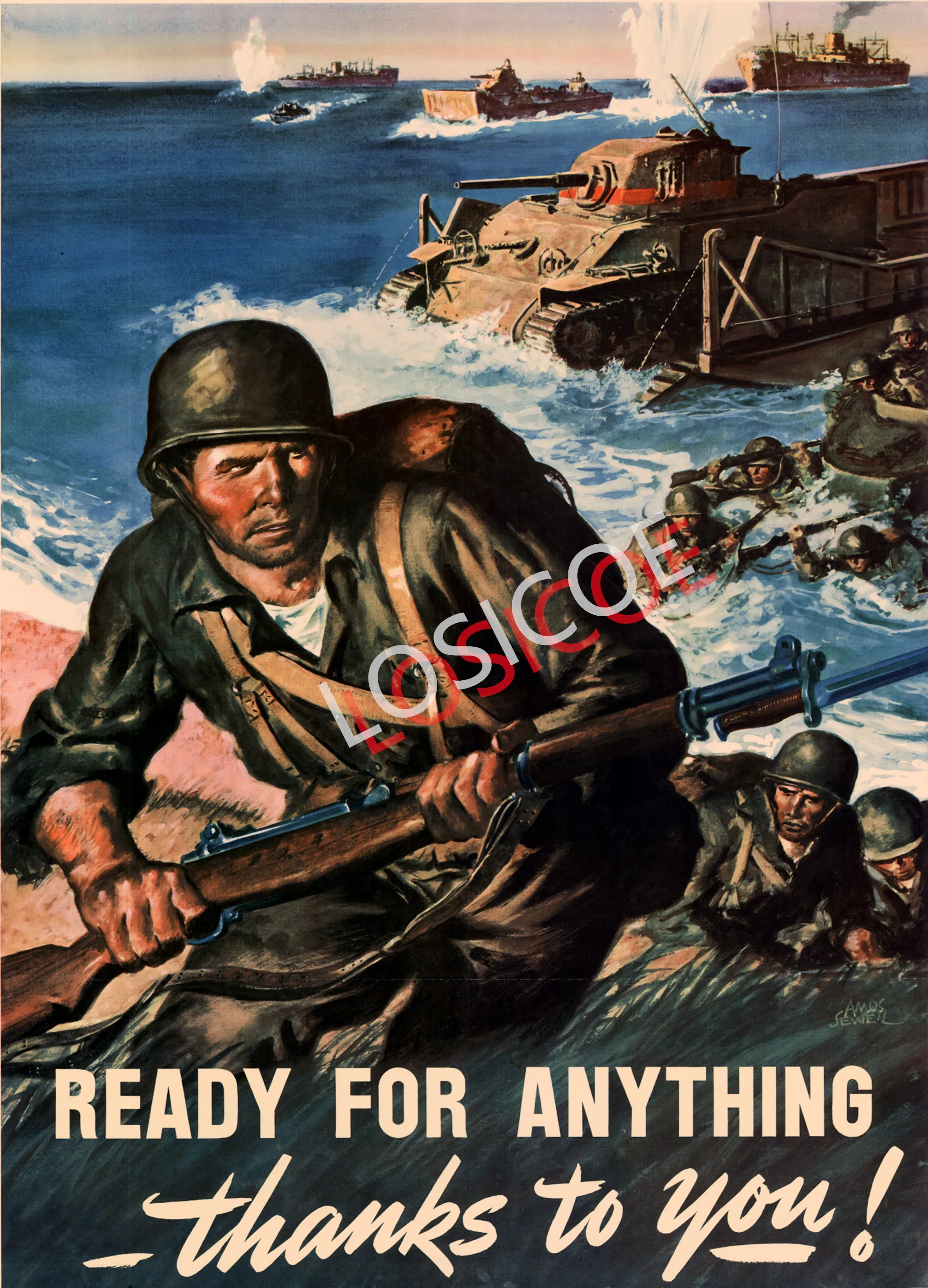 

REDAY FOR ANYTHING ! Vintage War Military Art Poster WW II Wall Art Drawing Retro Kraft Paper Painting Wall Sticker Home Decor