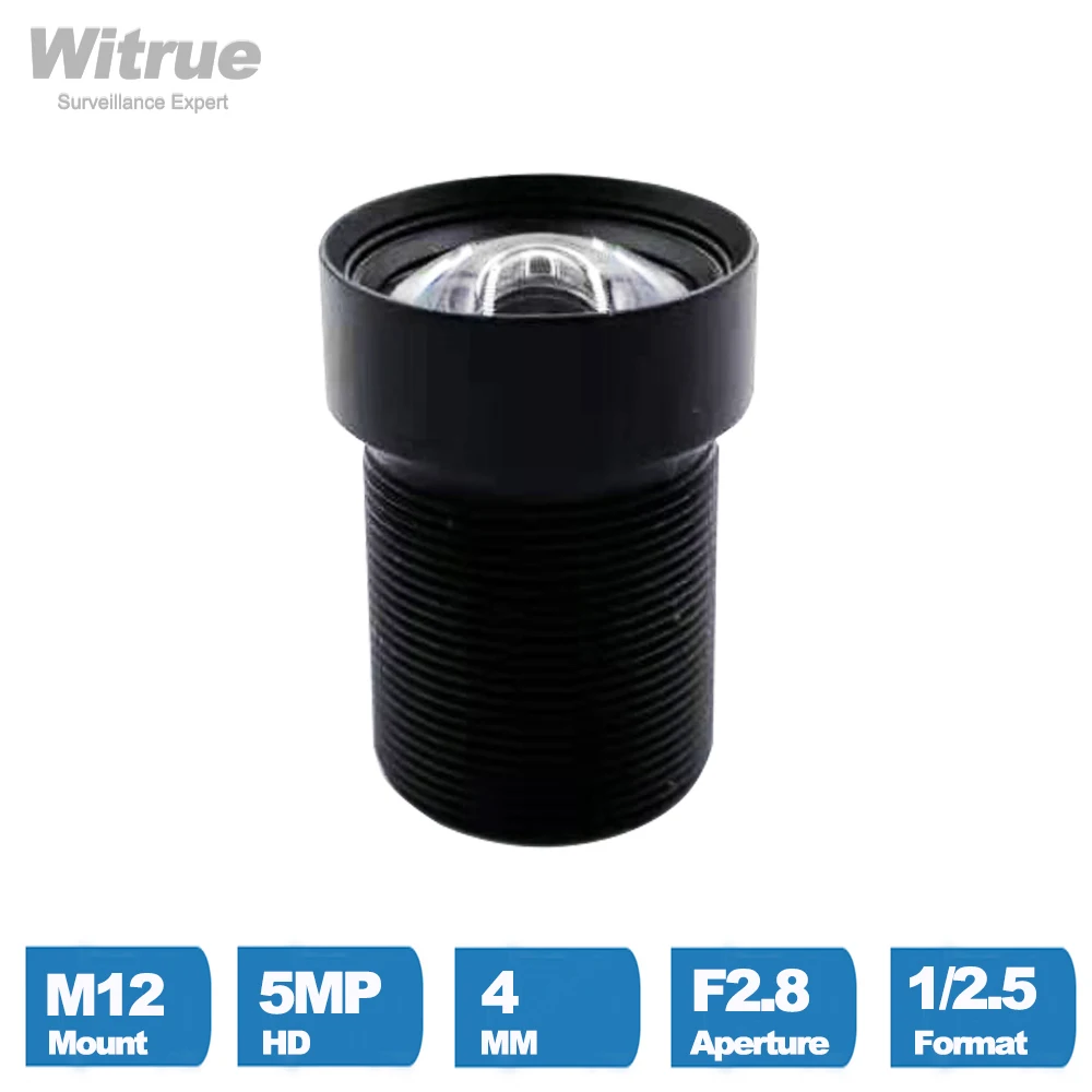 

Объектив Witrue 4 мм 5Мп для экшн-камер