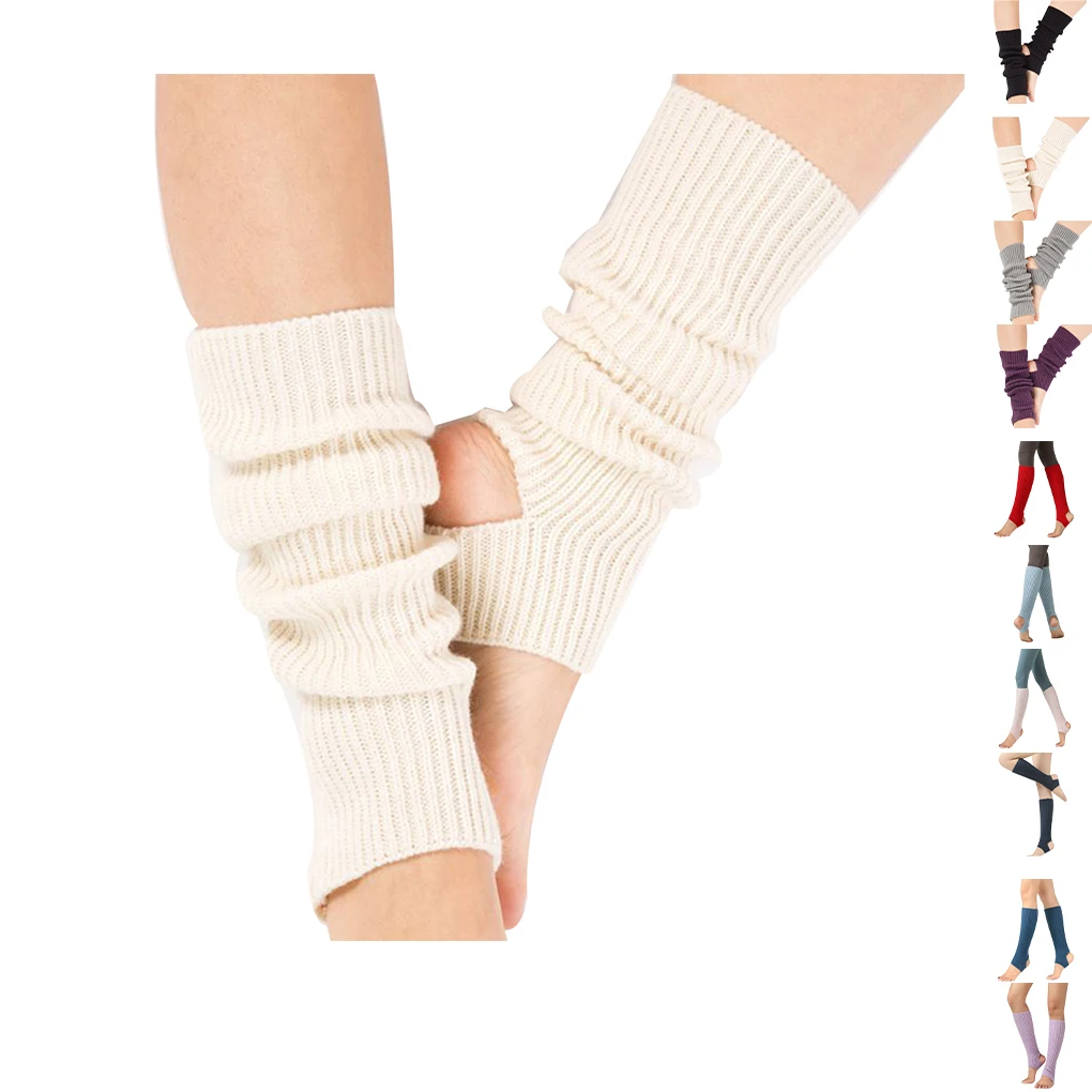 

Носки женские длинные вязаные для балерин и латиноамериканских танцев, 1 пара