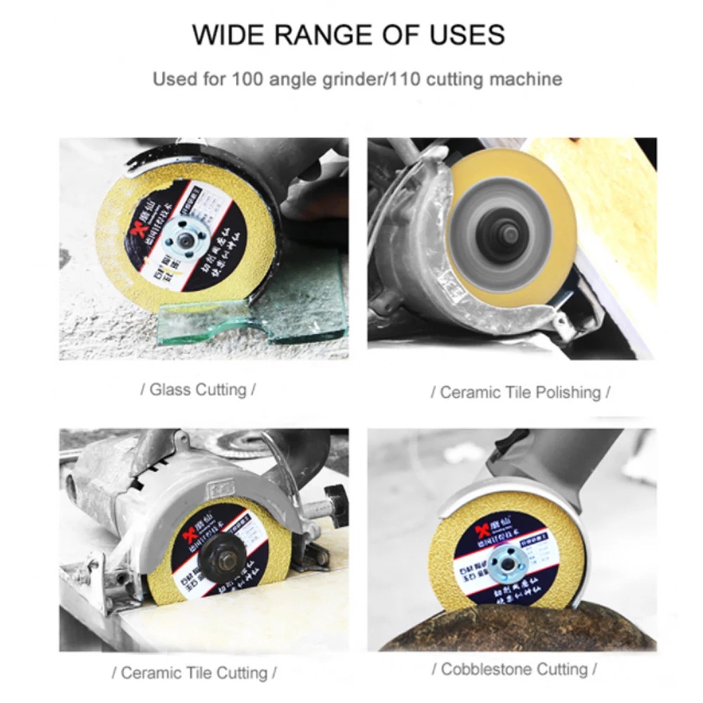 80 сетчатый Алмазный зеркальный 110 мм широкополосный полированный шлифовальный
