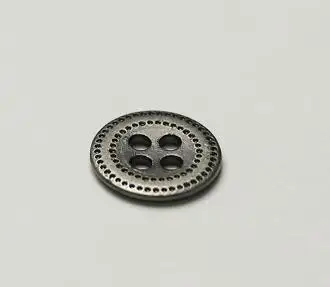 10 шт./лот размер: 12 мм двойной круг четыре глаза металлические пуговицы модные