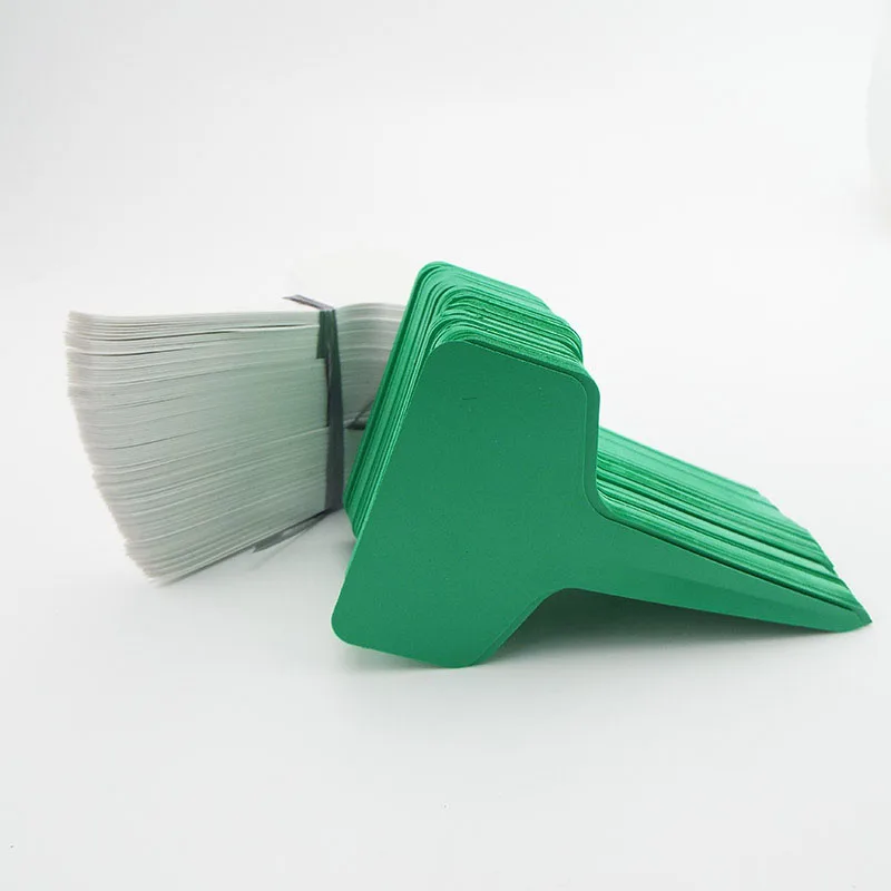 100 шт. бирка для растений Т-образные маркеры этикетки детских горшков садовый