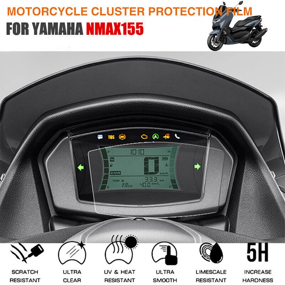Motorcycle Instrument Dashboard Cluster Scratch Protection Film Screen Protector For Yamaha NMAX 155 NMAX155 2021 2020 2022