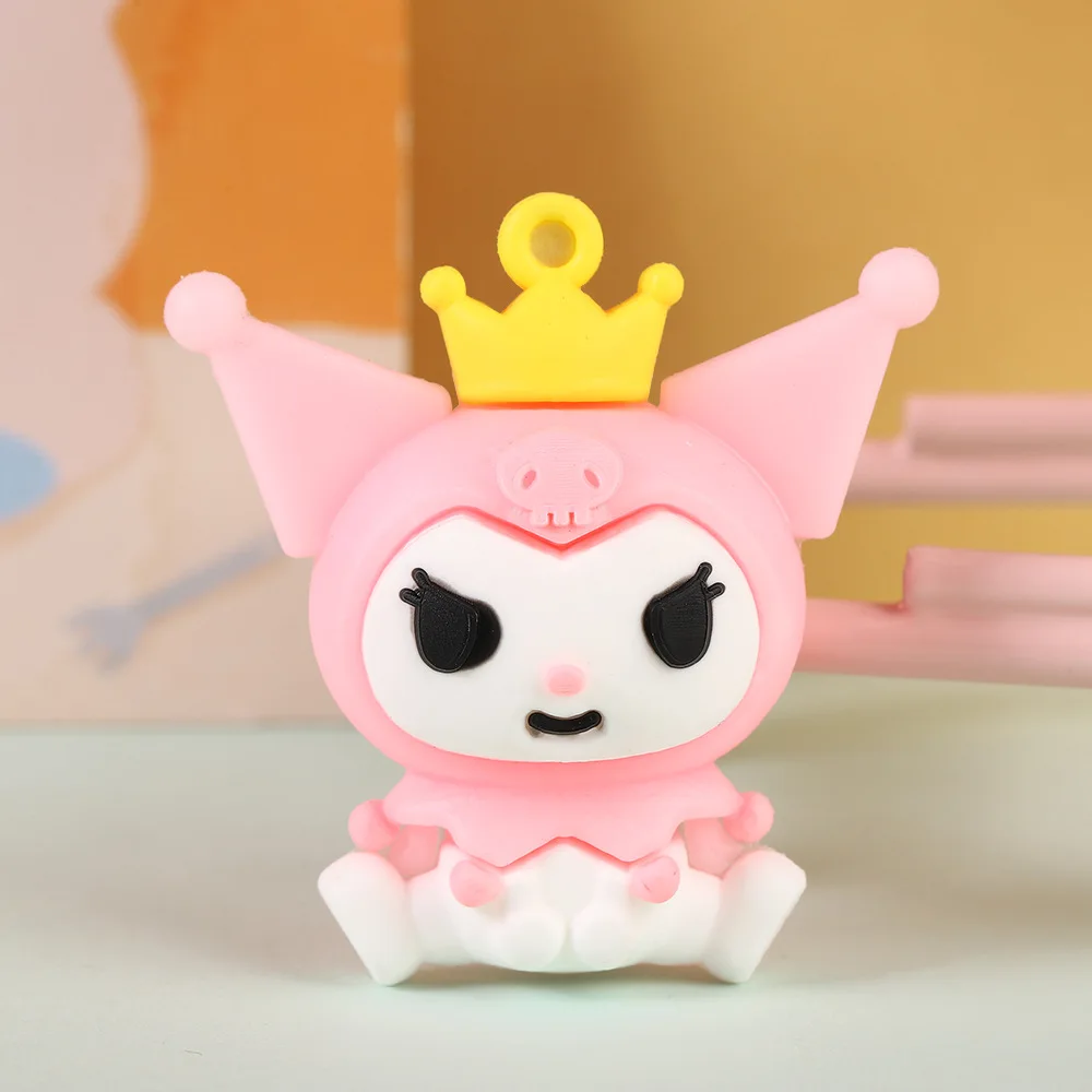 Мягкий пластиковый брелок для ключей с рисунком Sanrio Kouromi милая сумка