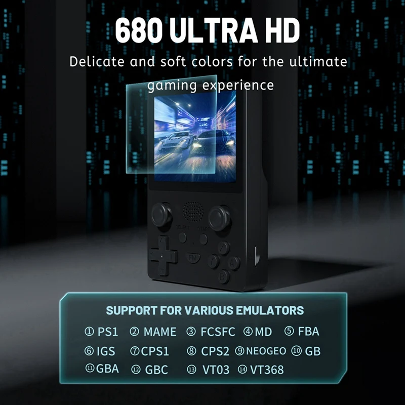 Портативная игровая аркада X5 для консоли-симулятора PS1 12 15000 + батарея 2000 мАч