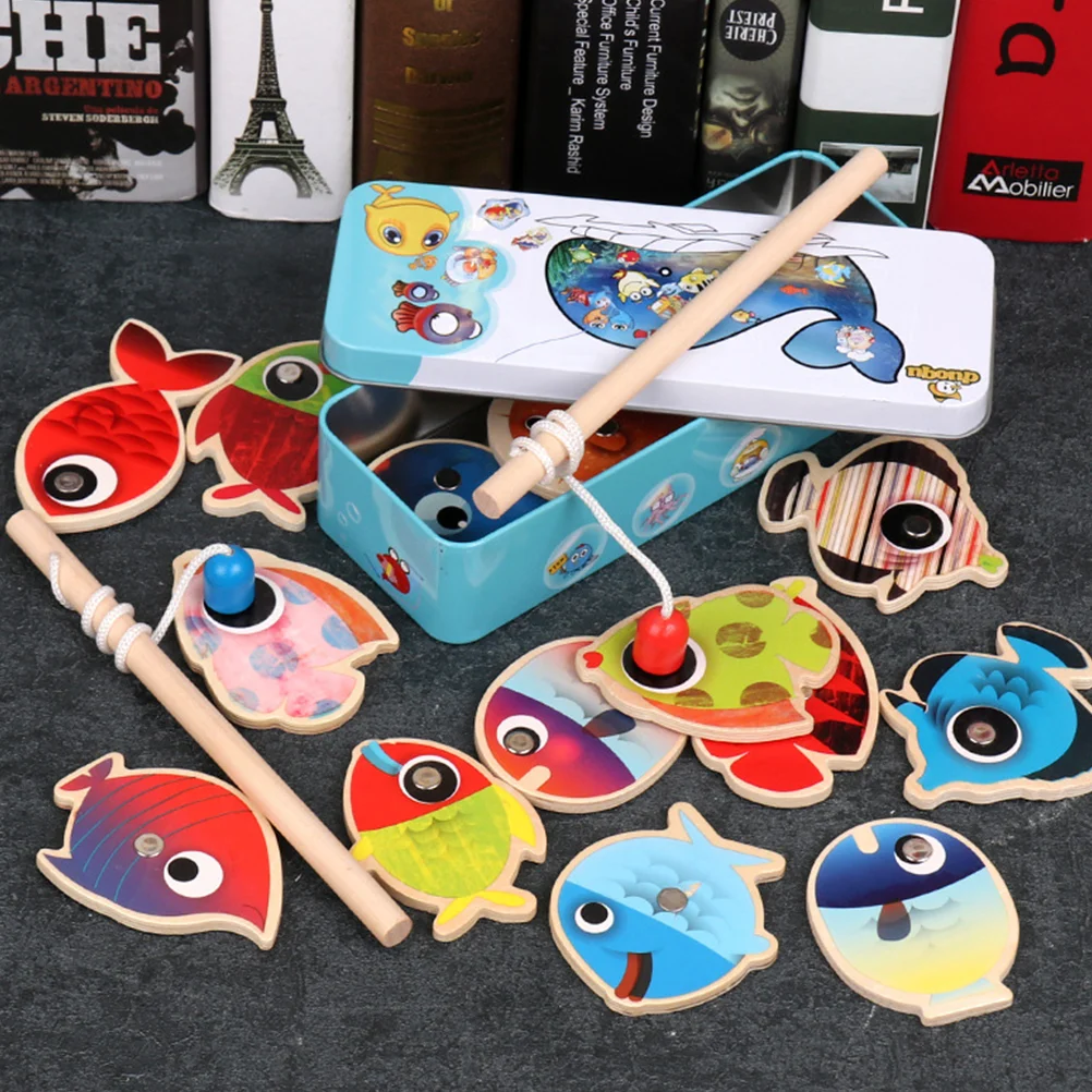 

1 Set Educational Playing Angling Fancy Fish Fish Set