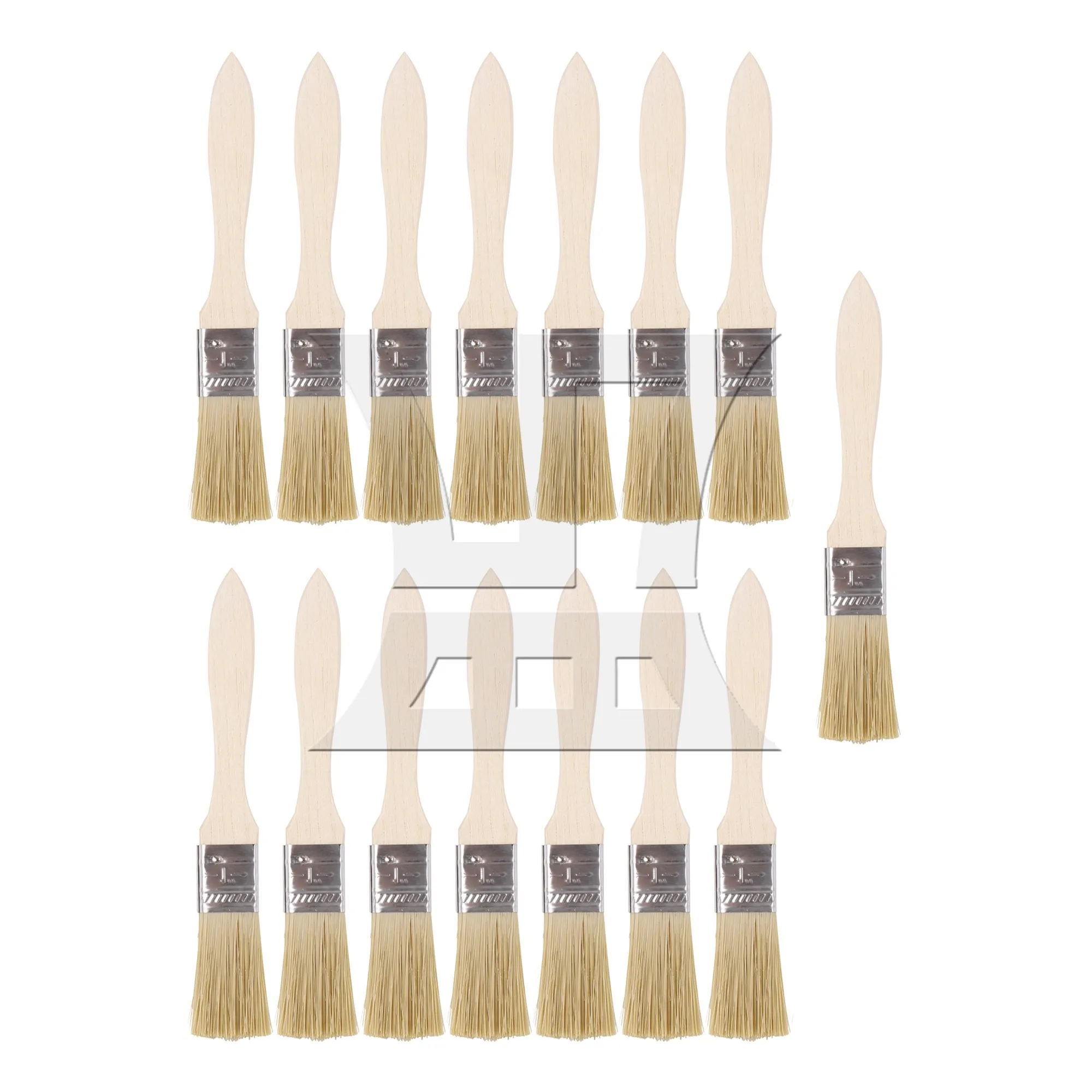 15 шт. кисточка с утолщенной деревянной ручкой для украшения дома