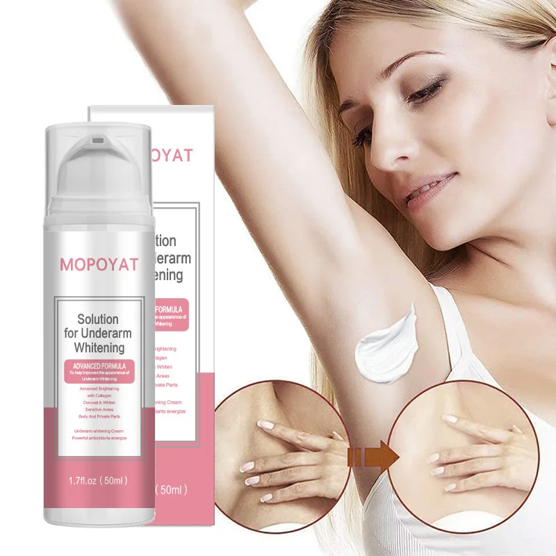 

UNDERARM WHITENING CREAM - Underarm, Neck, Armpit, Knees, Elbows, Private Areas, Intimate Areas - Upgraded Formula