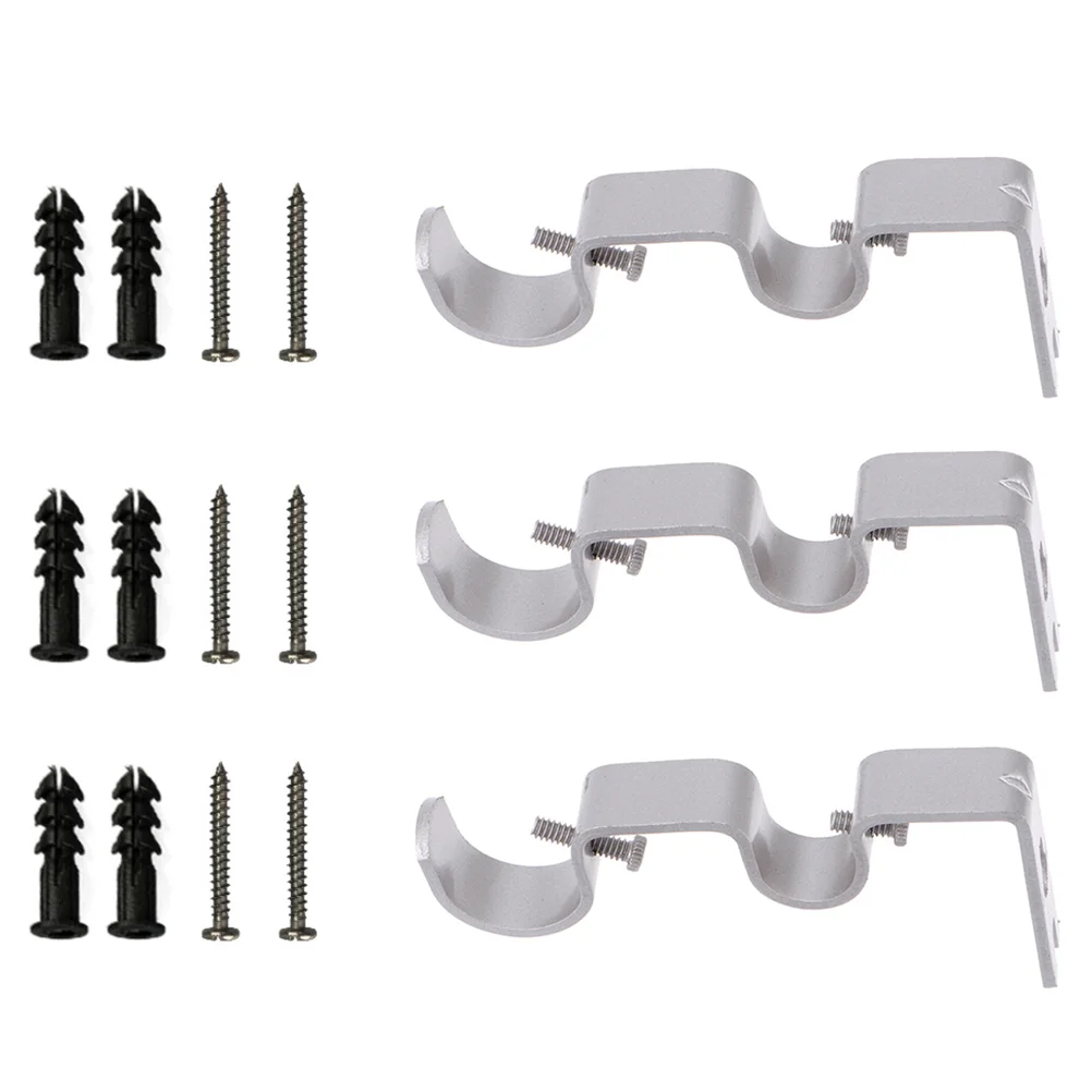 

Curtain Bracket Super Carrying Accessories Window Dressing Hardwares Double Rod