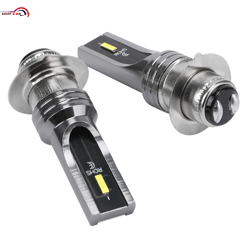 

2pcs Headlight Bulbs P15D H6M 70023 LED Head Lights Bulb 6000K White Car Motorcycle Headlight High/Low Beam Lamp Car Accessorry