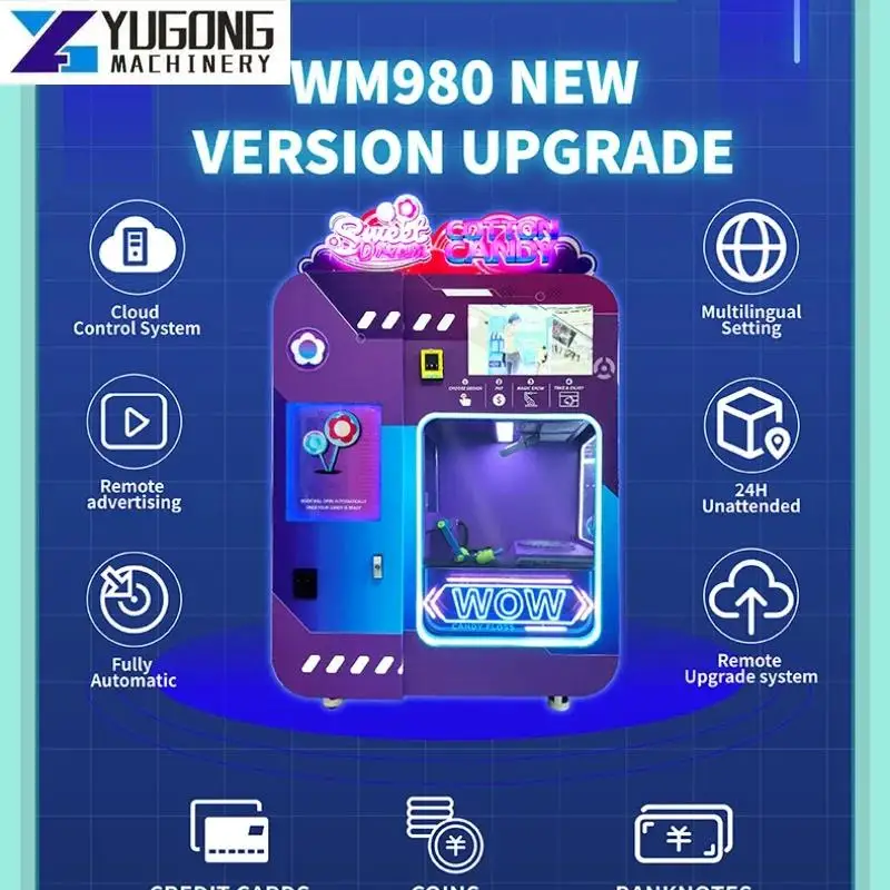 YG машина для производства сладкой ваты аксессуары запасные части полностью