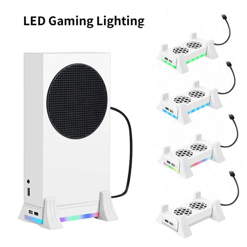 

New Cpu Cooler Durable Anti-slip Cooler Fan Radiator Silicone Portable Pc Silent Vertical Stand Cooler Cooling Fan Silent 2023