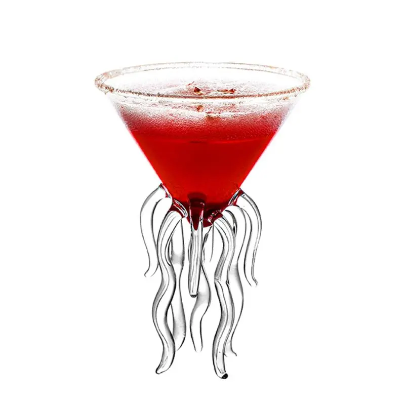 

100ML Octopus Glass for Creative Cocktail Drinkware Bar Goblet Tools Glass Drink