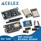Беспроводной модуль CH340CP2102 NodeMcu V3 V2 Lua WIFI Интернет вещей макетная плата на основе ESP8266 стандартная с антенной pcb