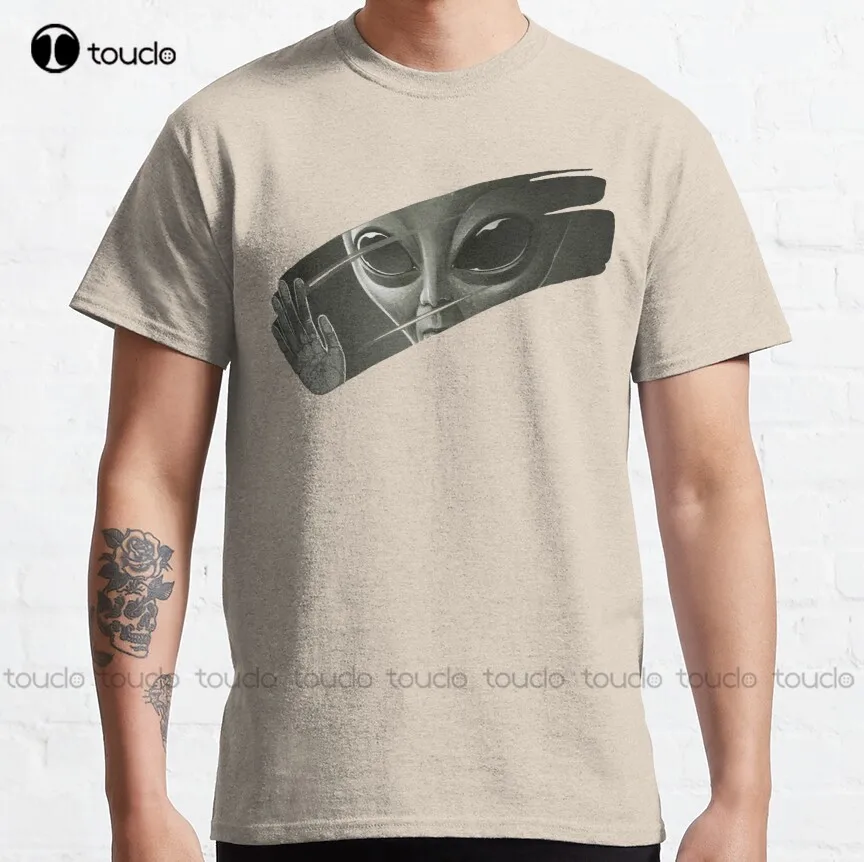 

Alien Sci Fi Cosmos Universe Classic T-Shirt Custom Aldult Teen Unisex Digital Printing Tee Shirt Fashion Funny New Xs-5Xl