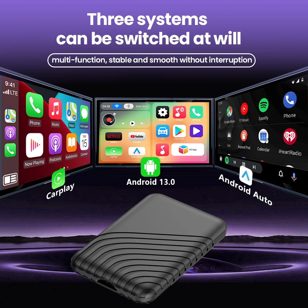 Android 13 беспроводной Carplay Auto для Netflix Youtube Global Langages Box Maxus G10 EV80 D90 T60 V80 ДОСТАВКА 9/7