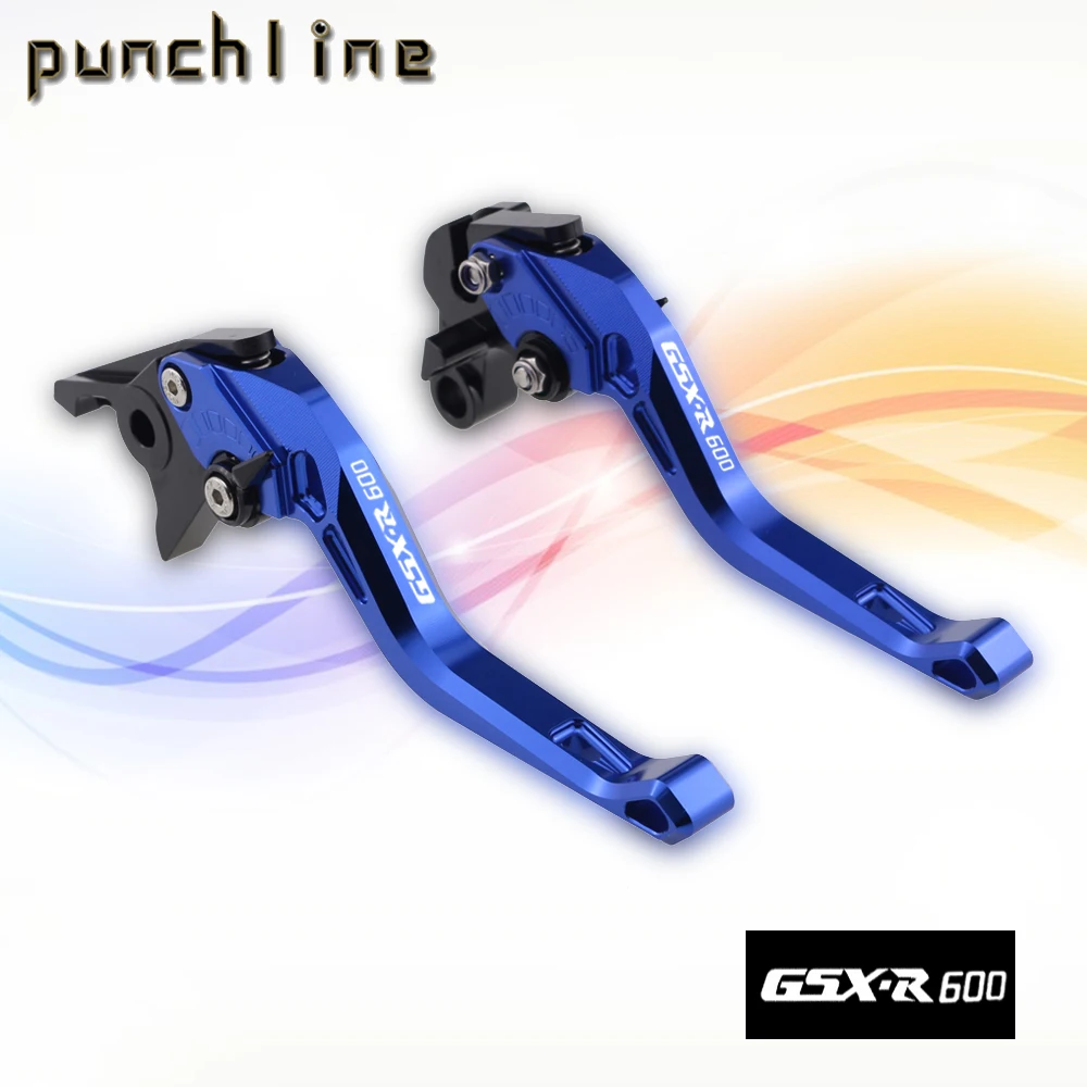 

LOGO GSXR600 Fit For GSXR600 2004-2005 Short Brake Levers For GSXR 600 GSX R 600 2004 2005 Accessories Clutch Levers