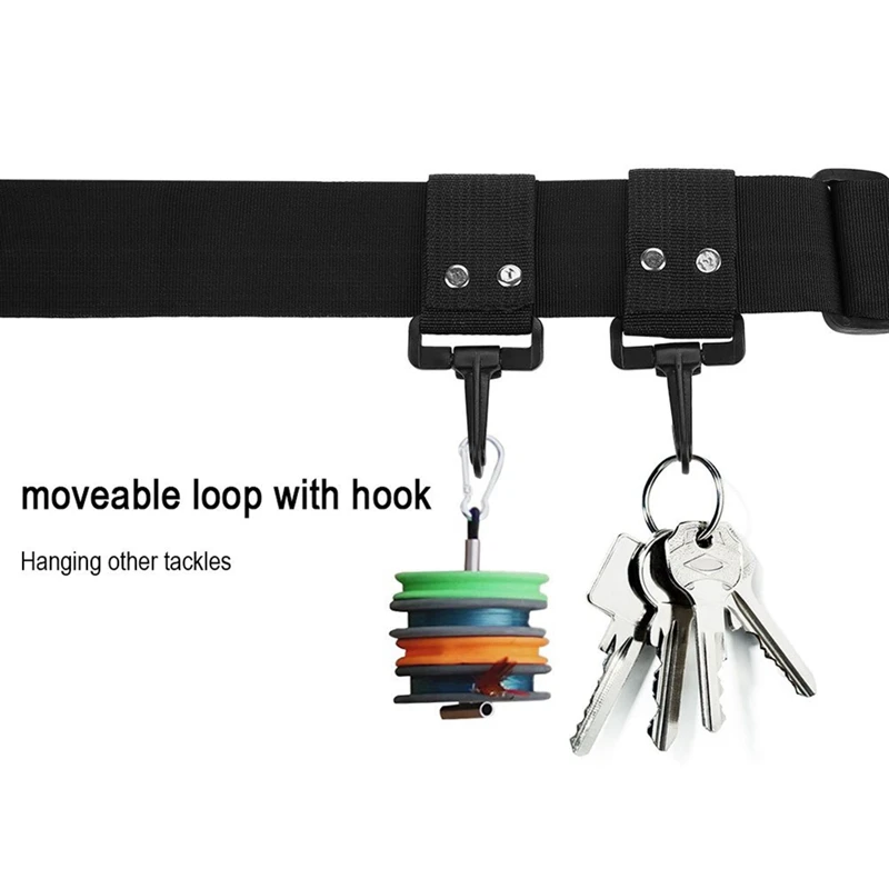 

Ремень для удочки, регулируемый ремень для рыбалки, поддерживающий ремень для стоя, держатель для удочки, кронштейн для удочки