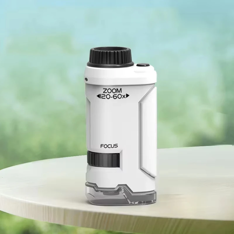 

Детский карманный микроскоп RPXBGUCKARHG 60-120x