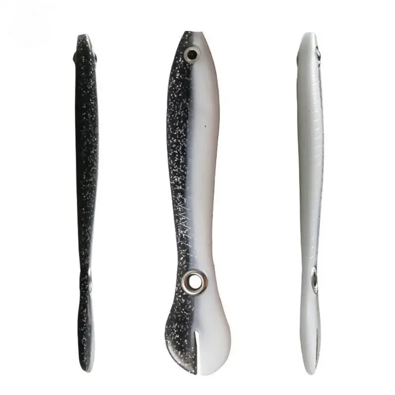 

1PCS/Lot Soft Fishing Bait 2g/6g Wobble Tail Lure Silicone Small Loach Bait Artificial Baits For Bass Pike Fishing
