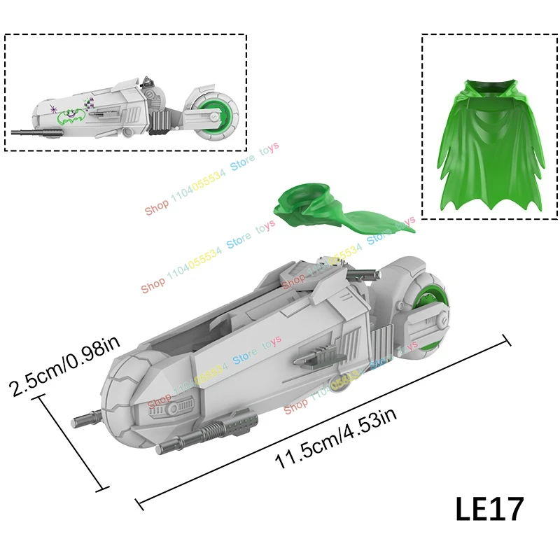 Фигурки аксессуары для мотоциклов оружие брюки детали модельные блоки набор