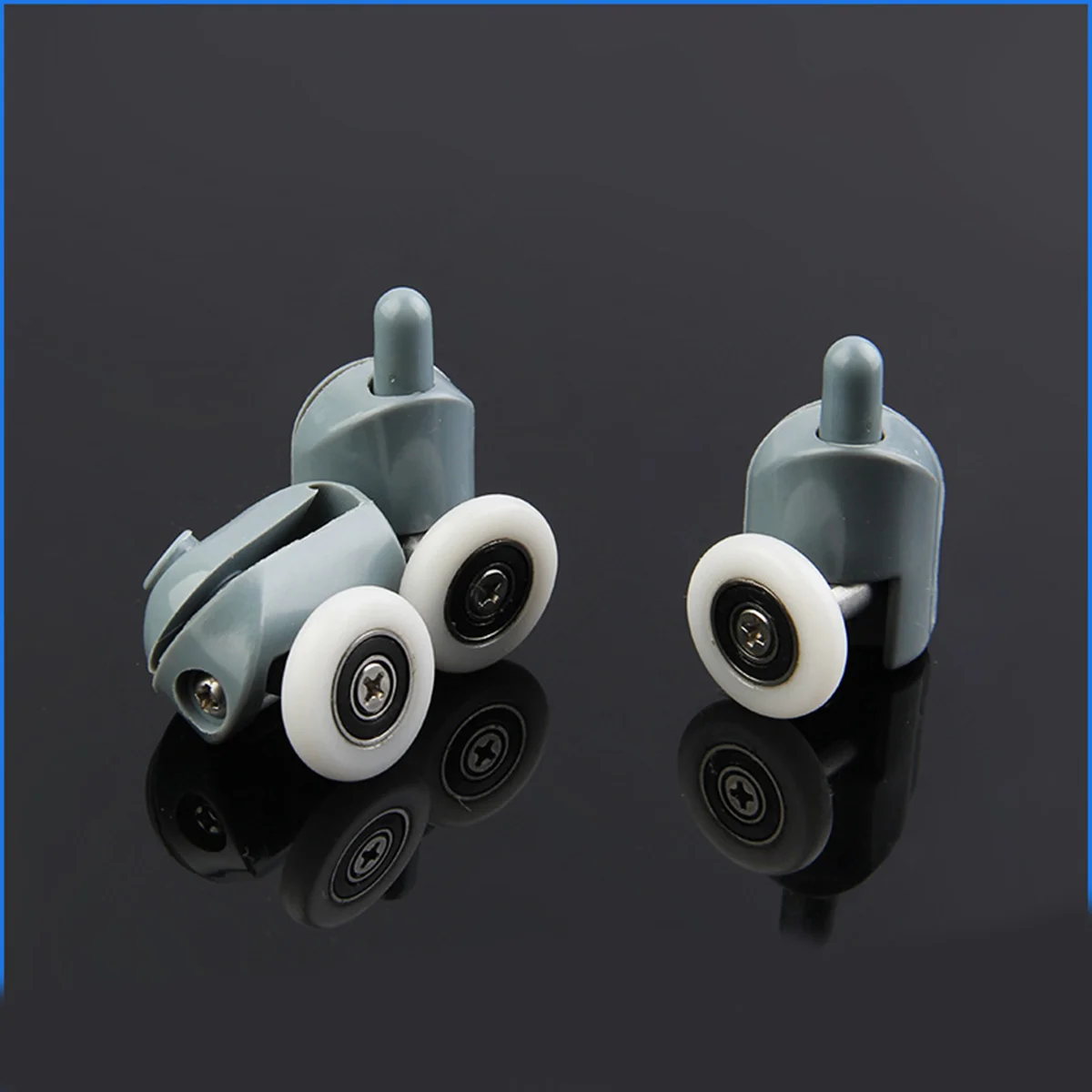 

8 Pcs Shower Door Wheels Shower Door Runners Shower Doors Sliding Door Pulley Sliding Shower Door Rollers Shower Door Runners