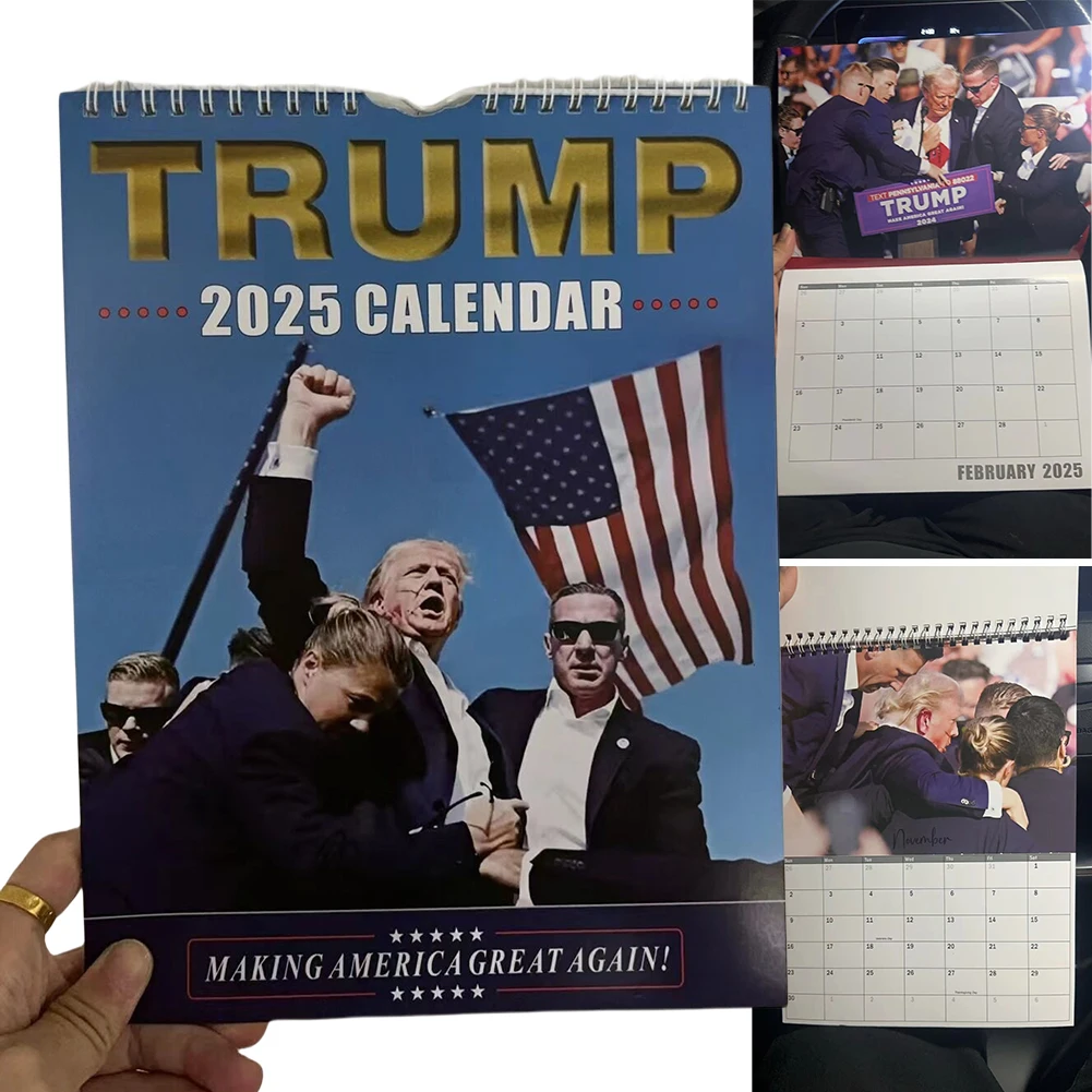Календарь для раллийных мероприятий Трампа Дональд Трамп Настольный календарь