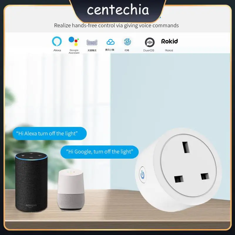 

16a Tuya Wifi Uk Smart Socket Tuya Power Socket 16a Smart Life Smart Plug Outlet Works With Alexa Google Assistant Smart Home Uk