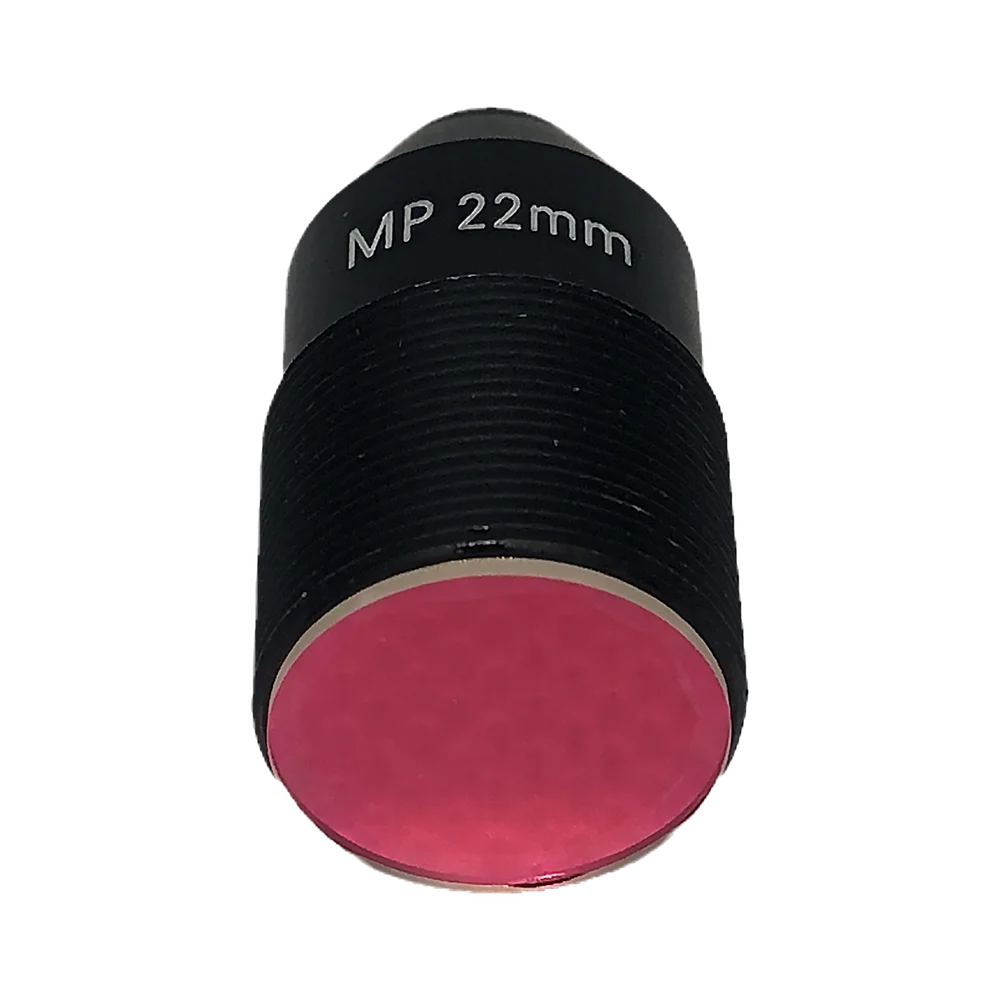 Фото M12 2MP 22mm Pinhole CCTV Lens с 650nm ИК-фильтром HD 2,0 мегапикселя F1.6 1/2.7 