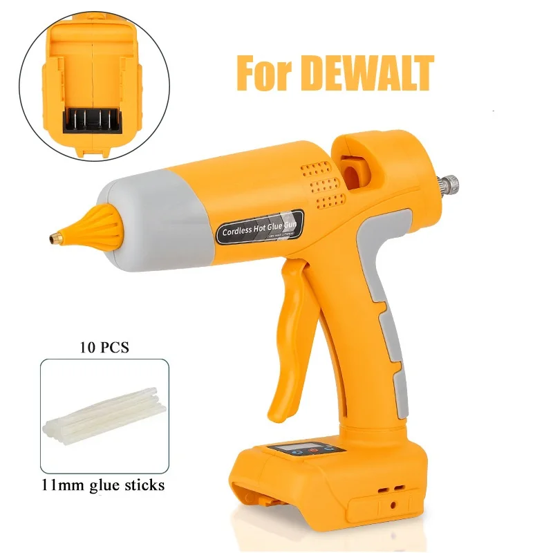 

Беспроводной клеевой пистолет 11 мм Makita/Bosch/Milwaukee/Dewalt/Ryobi 18 В