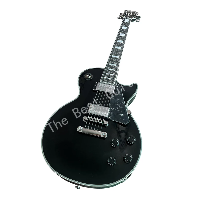 

Classic electric guitar, silver quality accessories, professional performance level, free door-to-door delivery.