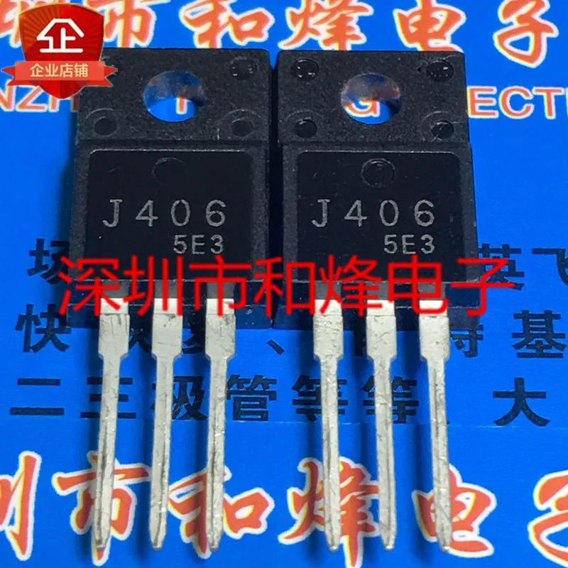 

Оригинальный Новый J406 2SJ406 TO-220F -200V -12A, 30 шт.