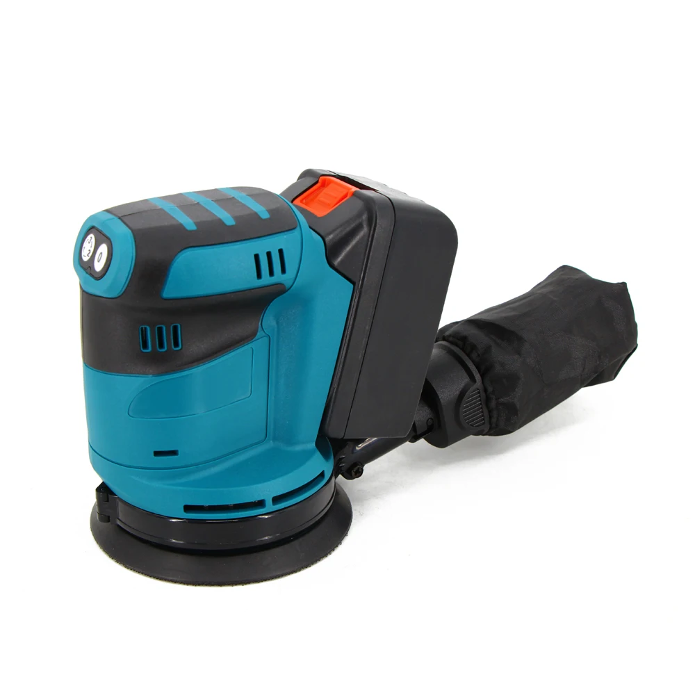 

125mm Brush Motor Cordless Sander Wood Grinder Electric Car Polisher Wood Metal Waxing Polishing Grinding Sanding Machine