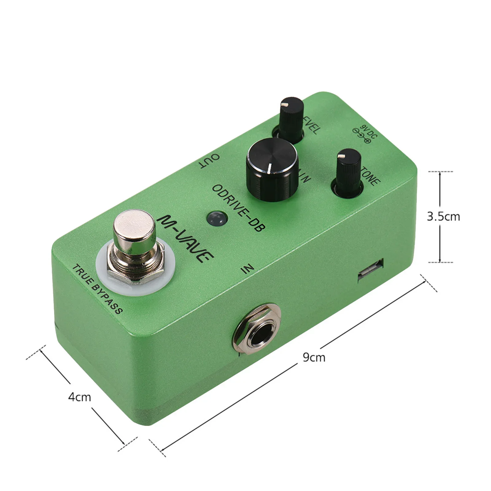 M-VAVE ODRIVE-DB гитарная педаль эффектов аналоговая Overdrive процесоры True Bypass детали и