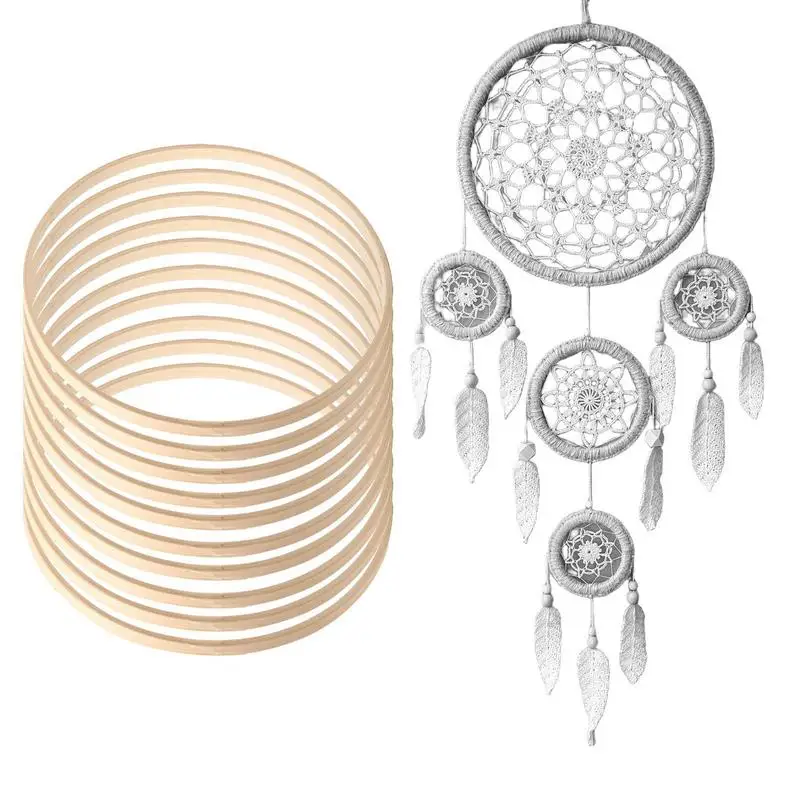 

DIY Dream Catcher Rings Floral Hoop Craft For Wedding Decor 2020 New